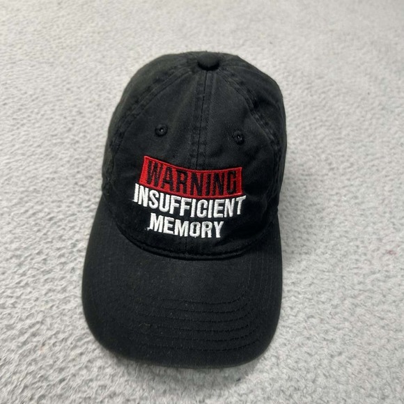 Insufficient Memory Pro Trump Hat Men Baseball Cap One Size Chok Lids Strapback - Picture 2 of 8